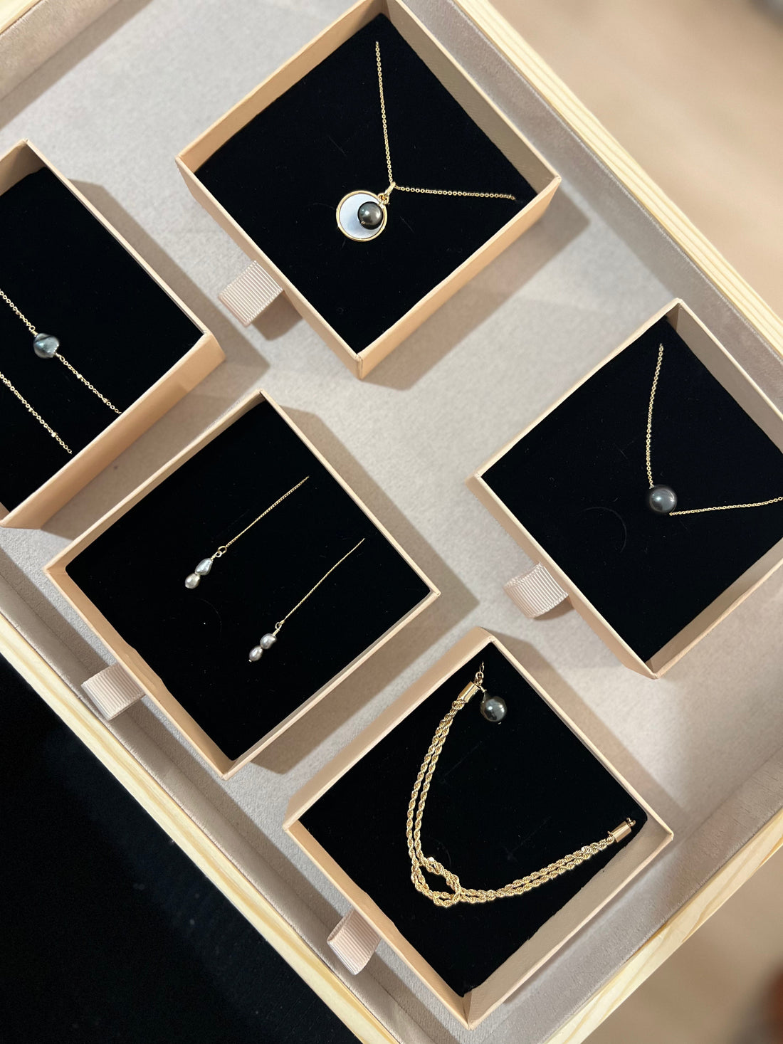 Bijoux en Perles et Keshi de Tahiti