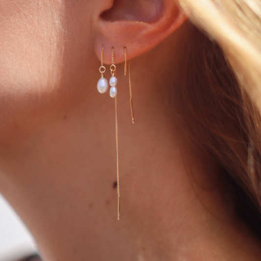 Monoboucle perle d'eau douce