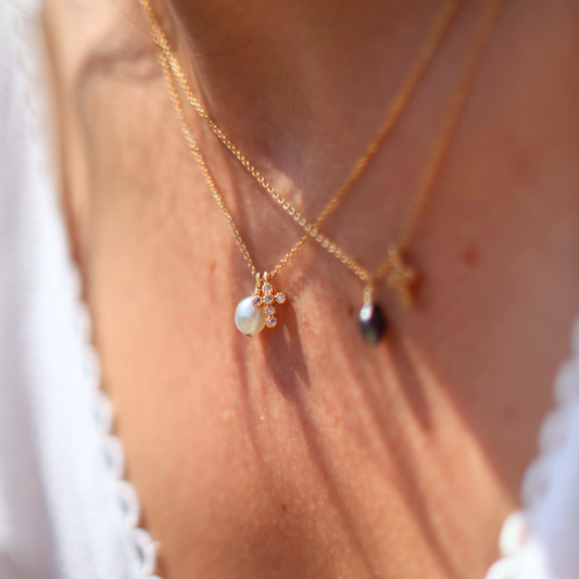 COLLIER L'HYPNOTIQUE - Keshi de Tahiti