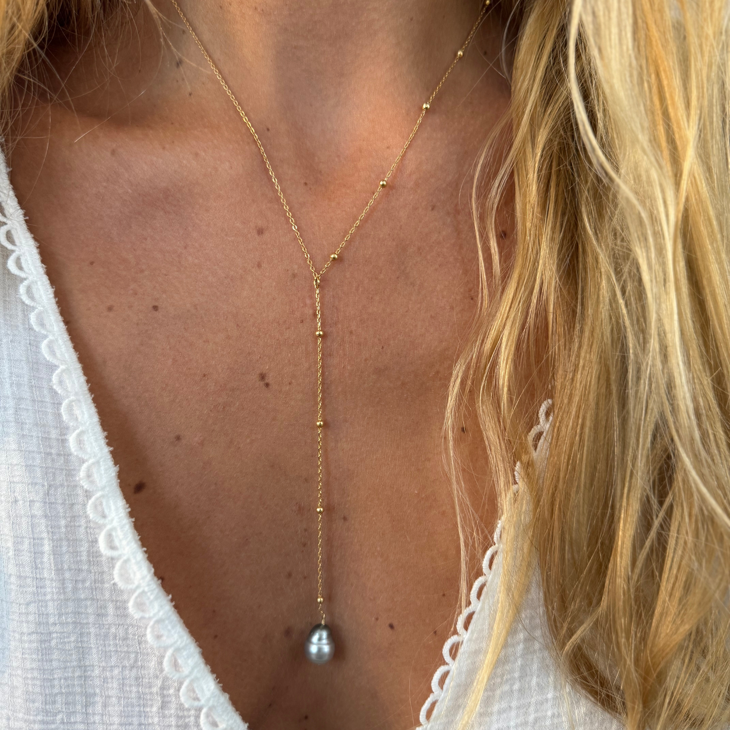 Collier perle de tahiti