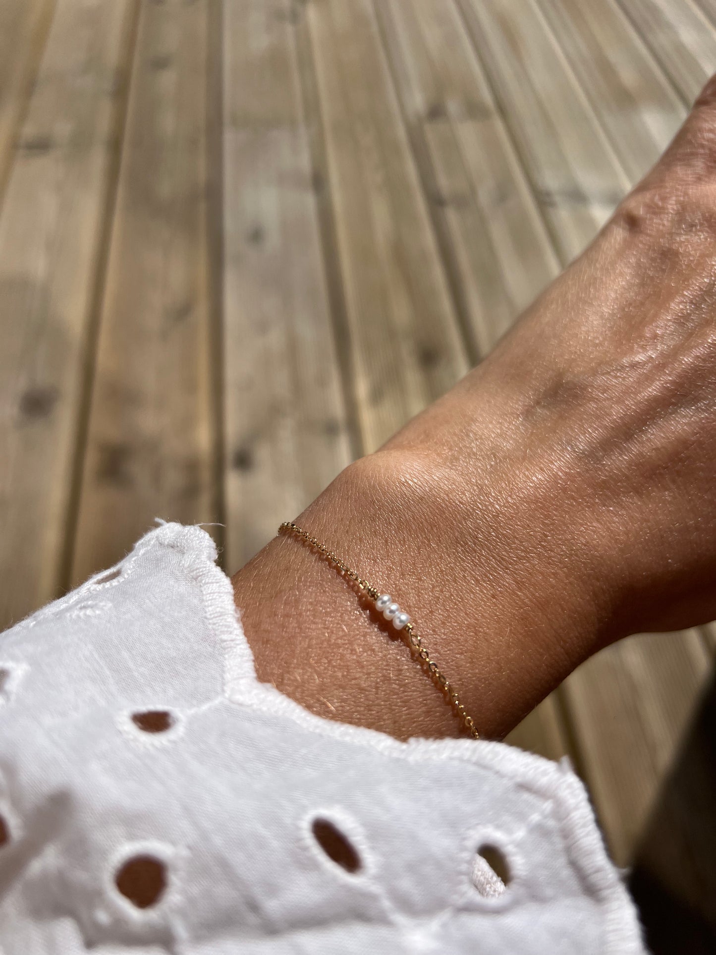 bracelet perle d'eau douce femme