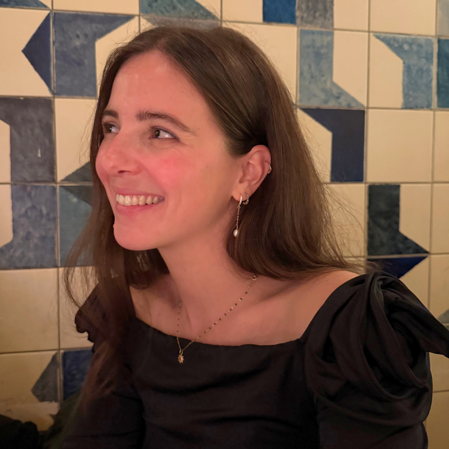 boucle d'oreille anneaux perle eau douce