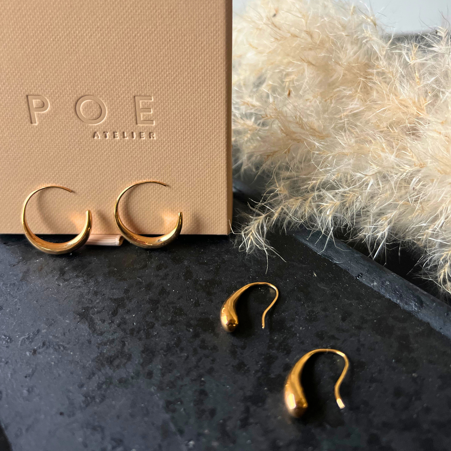 boucles d'oreilles goldfilled