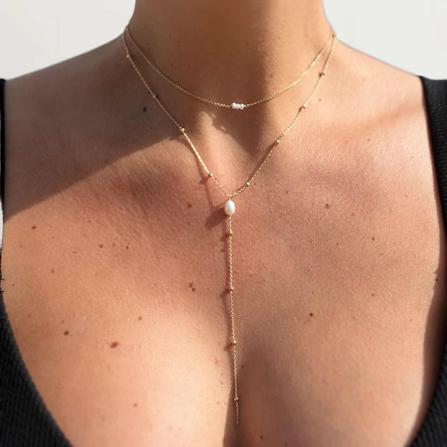 COLLIER LE VERTIGINEUX - Perle d'eau douce